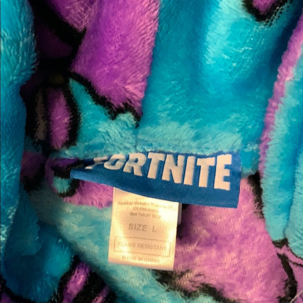 Boys Fortite Robe - Picture 2 of 2